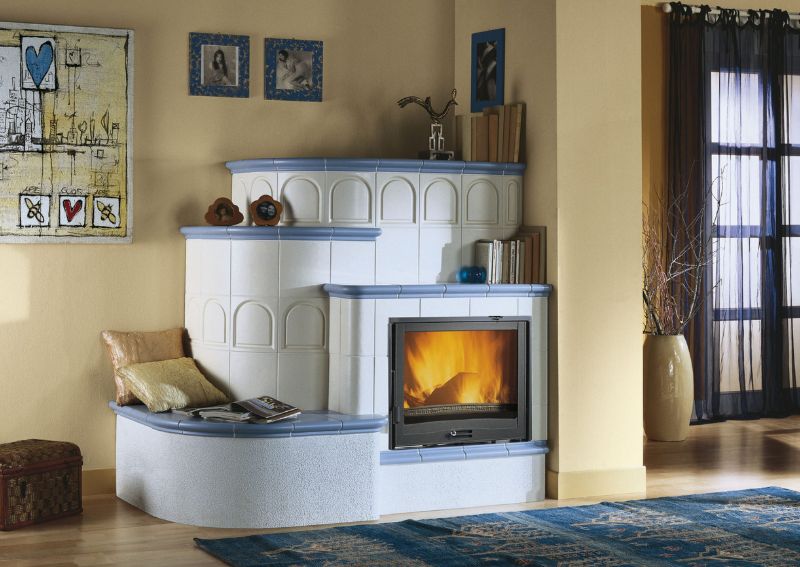 Italian wood-burning stove